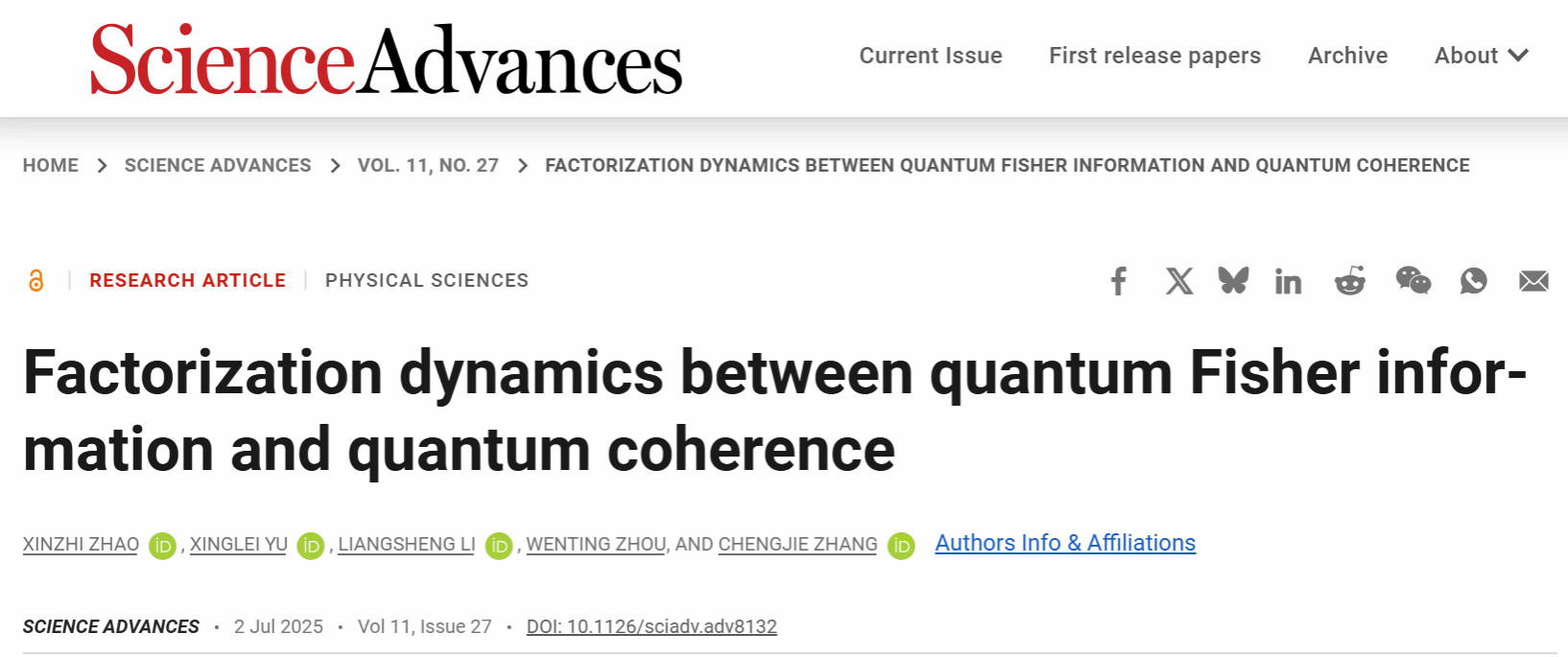 老司机
张成杰教授科研团队在《Science Advances》发表重要研究成果